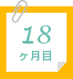 18ヶ月目